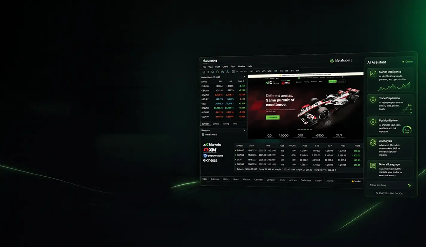 AI Trading Assistant for MetaTrader 5 with IC Markets