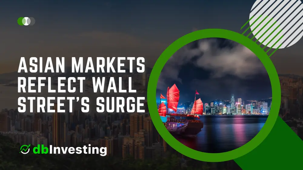Thị trường châu Á phản ánh sự gia tăng của Phố Wall; Thị trường Trung Quốc và Hồng Kông kết thúc ngày với sự di chuyển hạn chế