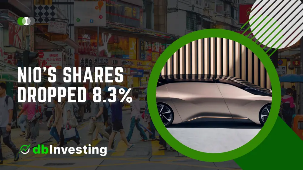 Nio’s shares experienced a sharp decline of 8.3% following an announcement of a broader net loss by the EV manufacturer.