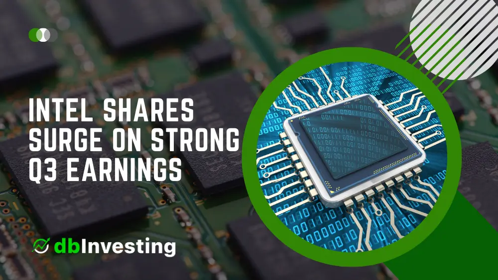 Ações da Intel sobem com forte desempenho de lucros do 3º trimestre