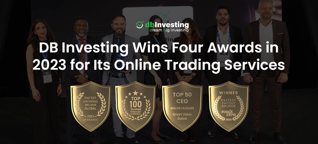 DB Investing remporte quatre prix en 2023 pour ses services de trading en ligne
